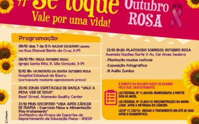 Inscrições para VII Mutirão da Mama Será Aberta em 06/10