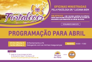 PROJETO FORTALECER Inscrições Abertas